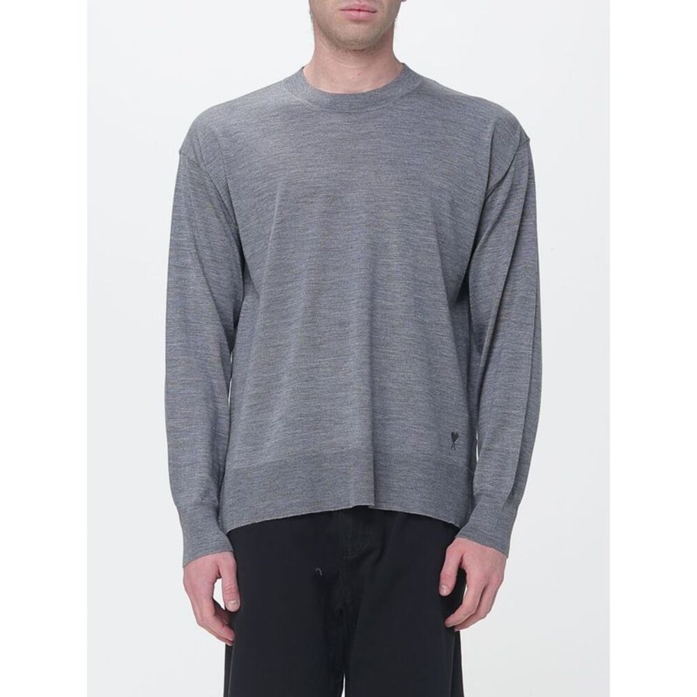 Ami Paris Sweater Men Grey